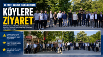 AK Parti Yalova Teşkilatı Kurban Bayramı’nda Köyleri Ziyaret Etti
