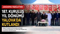 Jandarma Teşkilatı'nın 187. Kuruluş Yıl Dönümü Yalova'da Törenle Kutlandı