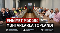 Yalova’da Güvenlik Masası Kuruldu: Emniyet Müdürü Delen Muhtarlarla Bir Araya Geldi
